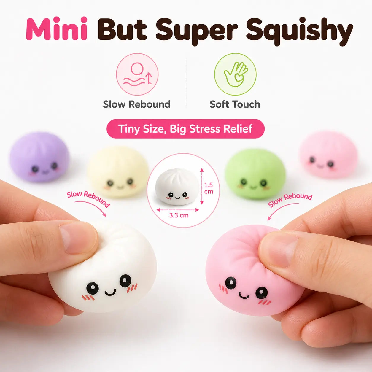 5Pcs per Set,Mini Style Office Leisure Decompression Toy, Ideal Gift for Easter Valentine'S Day Holiday Party Random Color