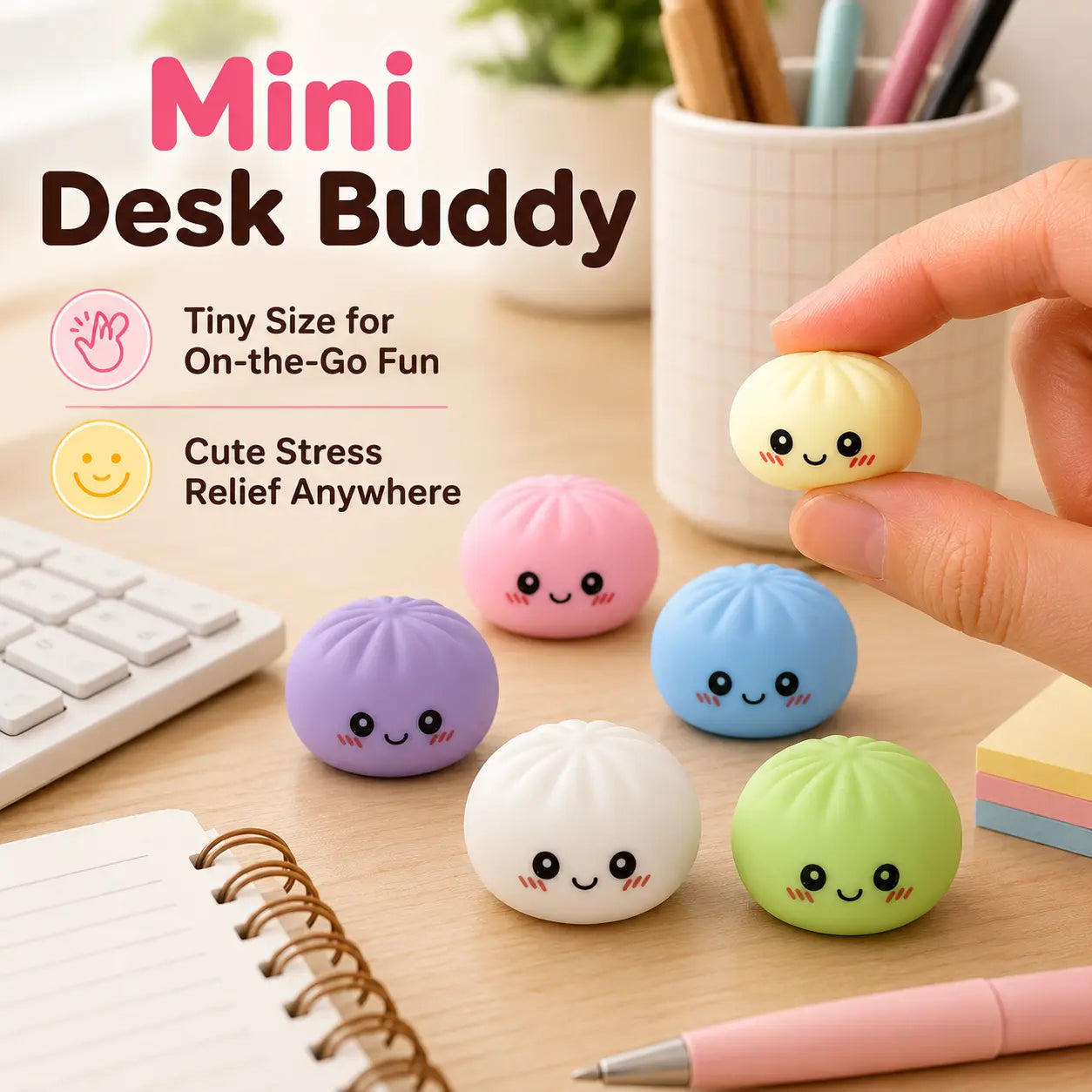 5Pcs per Set,Mini Style Office Leisure Decompression Toy, Ideal Gift for Easter Valentine'S Day Holiday Party Random Color