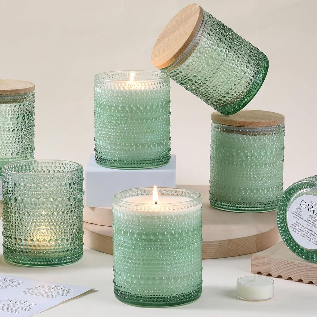 Floral Art Candle – Luxury Handmade Candle