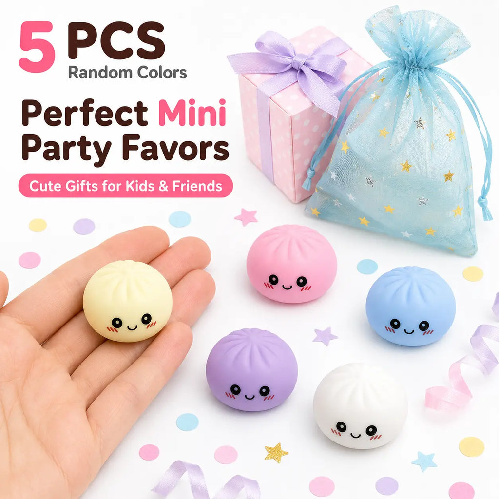 5Pcs per Set,Mini Style Office Leisure Decompression Toy, Ideal Gift for Easter Valentine'S Day Holiday Party Random Color